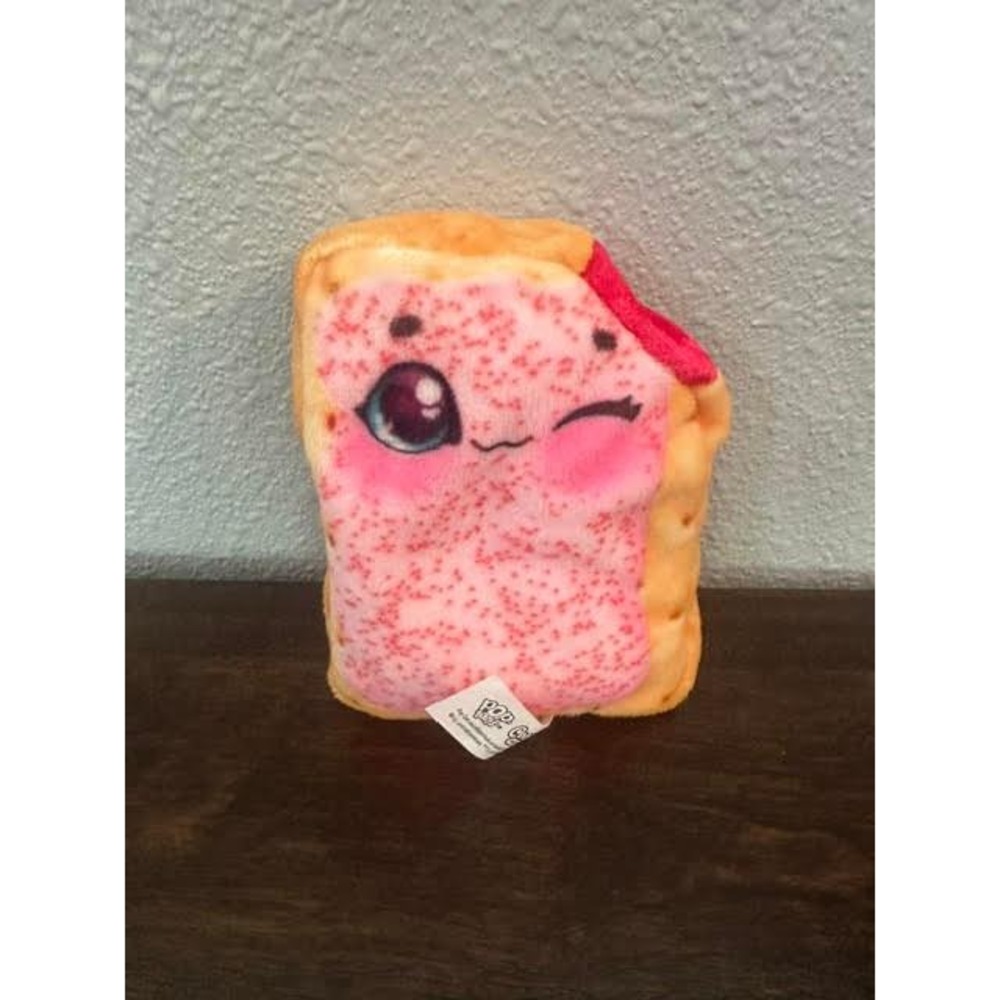 Moose Toys Cookeez Makery Pop-Tarts Pink Frosted Strawberry Plush Toy